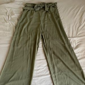 High Waisted Palazzo Pants